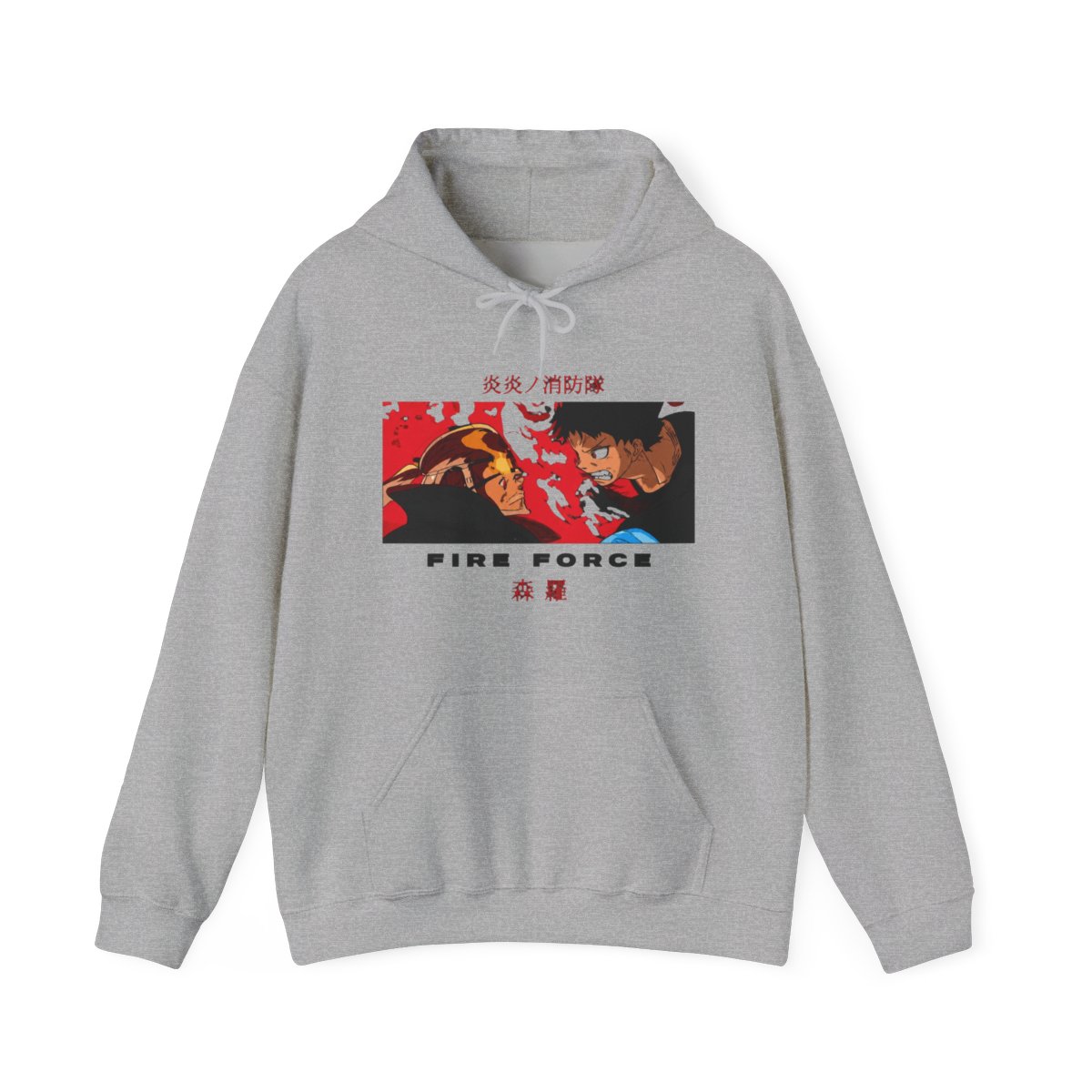 Fire Force Hoodie Shinra Kusakabe Burning Kick Pose