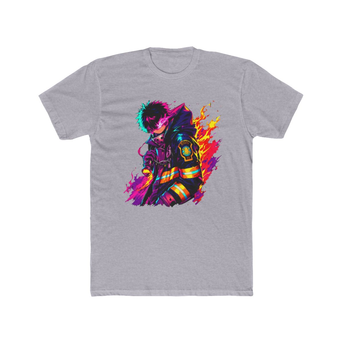 shinra kusakabe - fire force T Shirt - alternate angle 5, merchandise