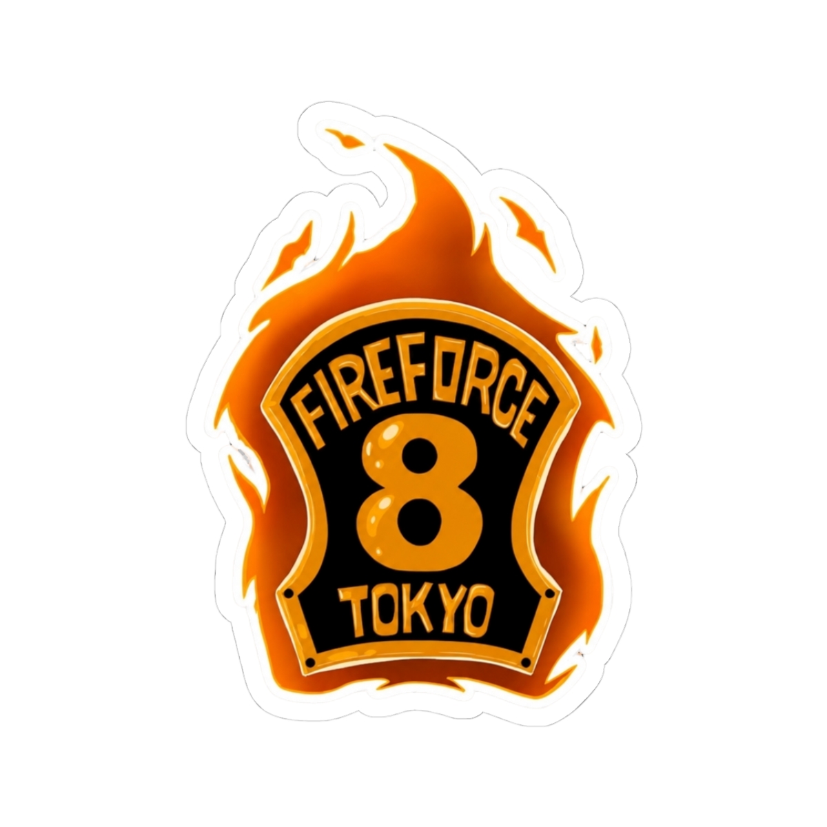 Company 8 Large Design | Fire Force - Official Creator merchandise