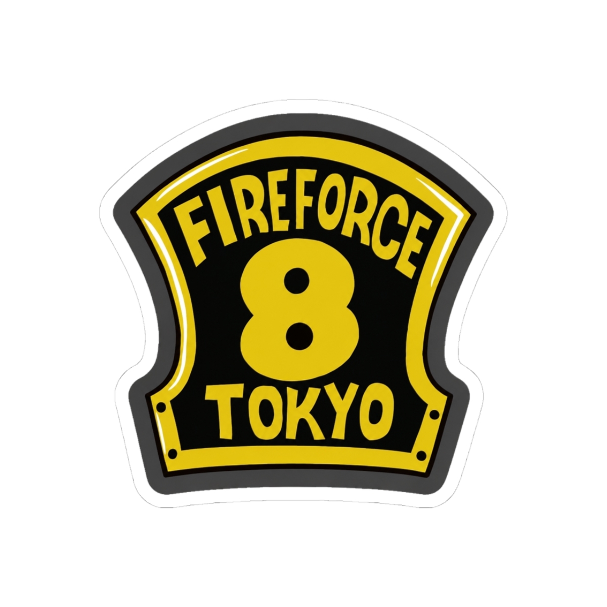 Company 8 Sticker | Fire Force - Official stickers merchandise