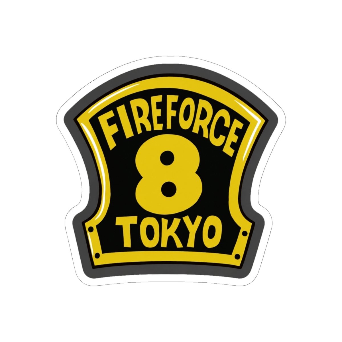 Company 8 Sticker | Fire Force - alternate angle 1, merchandise
