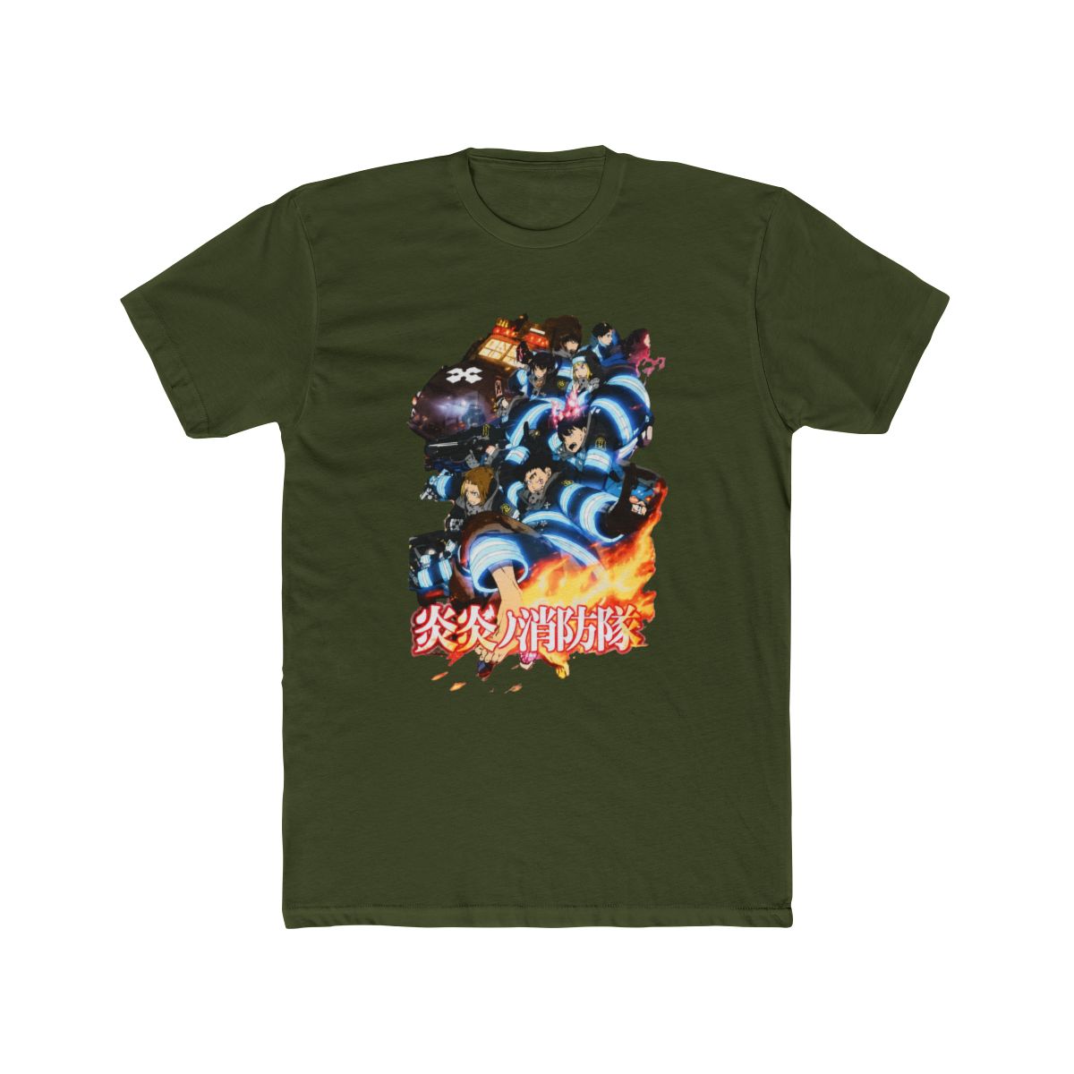 Fire Force Japanese T Shirt - alternate angle 4, merchandise