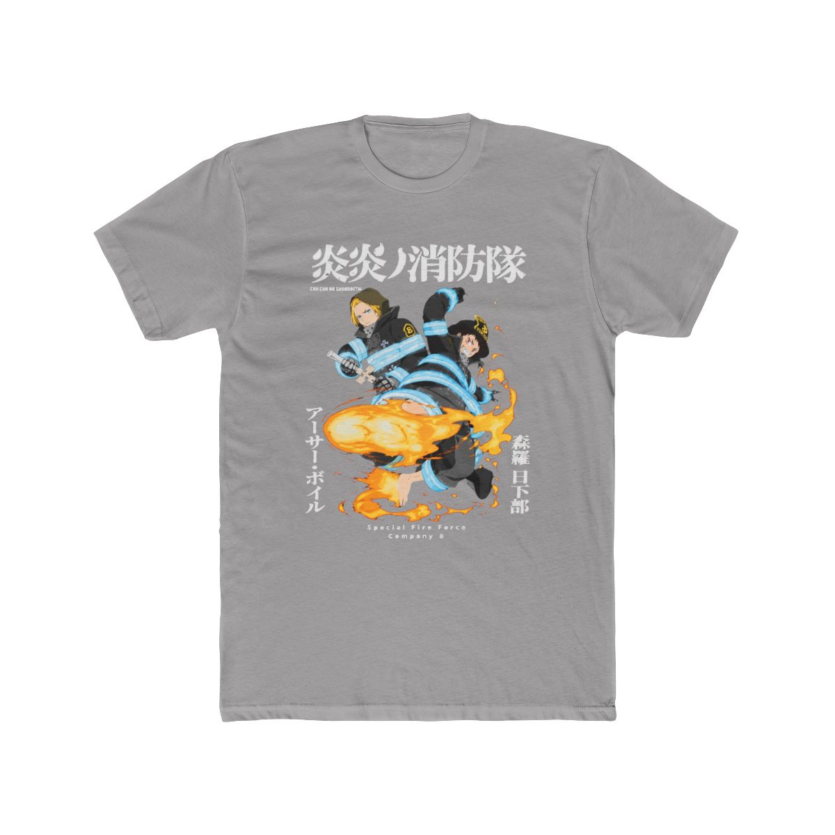 Fire Force Arthur & Shinra T Shirt - Official t-shirts merchandise