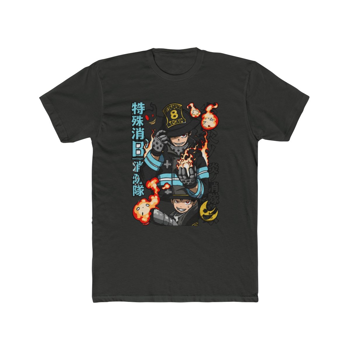 Fire Force 8 Tokyo Special Fire Force Shinra Kusakabe Enen No Shouboutai Anime T Shirt - alternate angle 5, merchandise