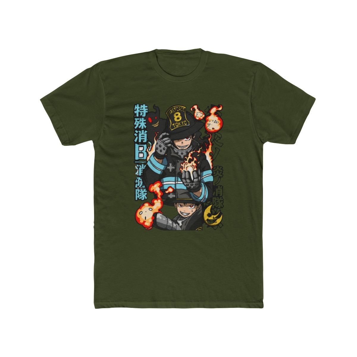 Fire Force 8 Tokyo Special Fire Force Shinra Kusakabe Enen No Shouboutai Anime T Shirt - alternate angle 4, merchandise