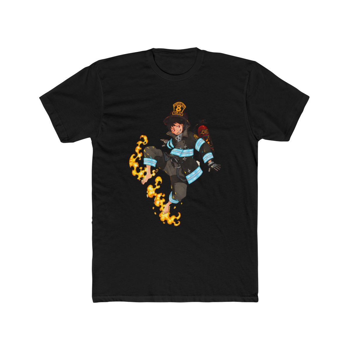 Shinra Kusakabe T Shirt | Fire Force - alternate angle 3, merchandise