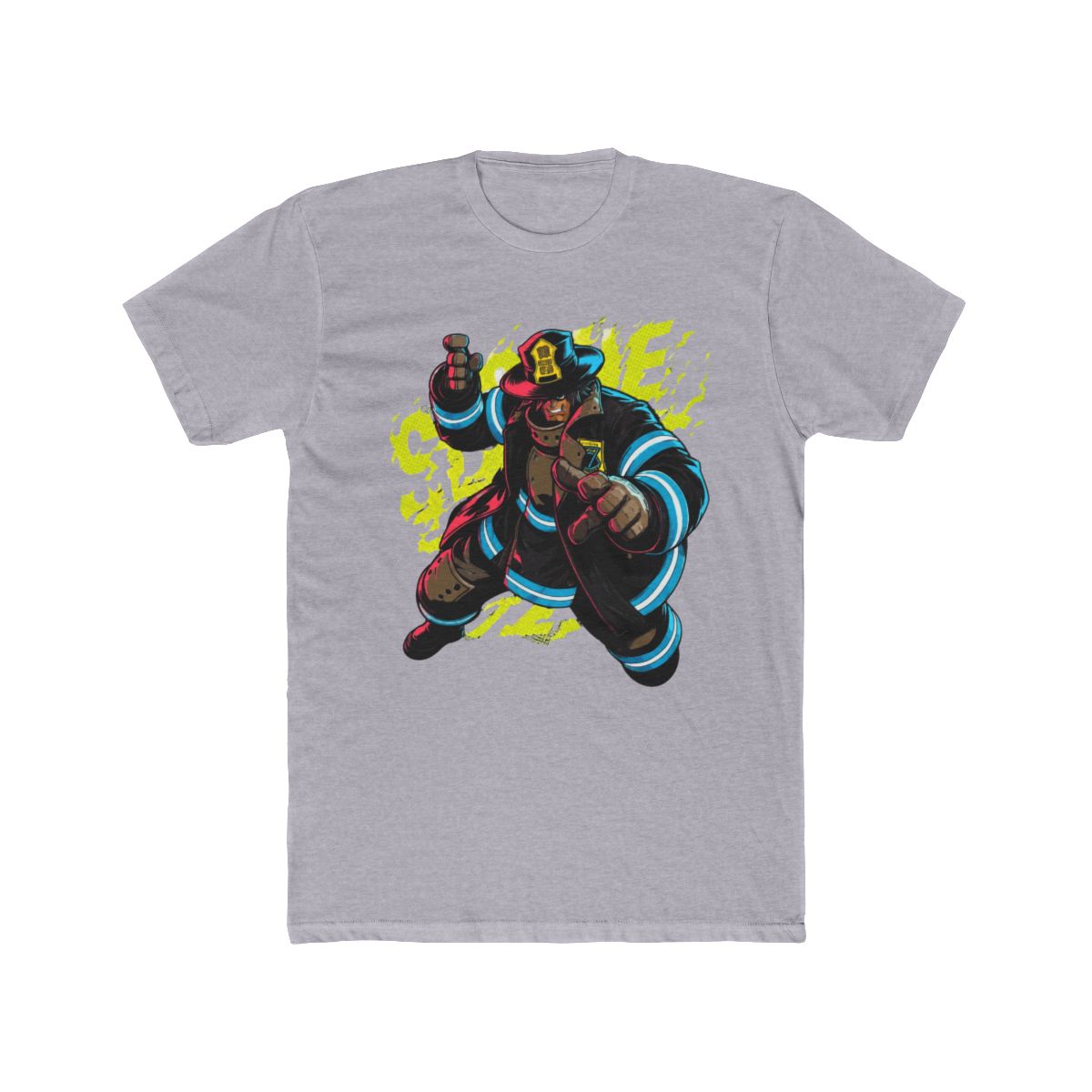 Shinra Kusakabe Fire Force Fan Art T Shirt - alternate angle 5, merchandise