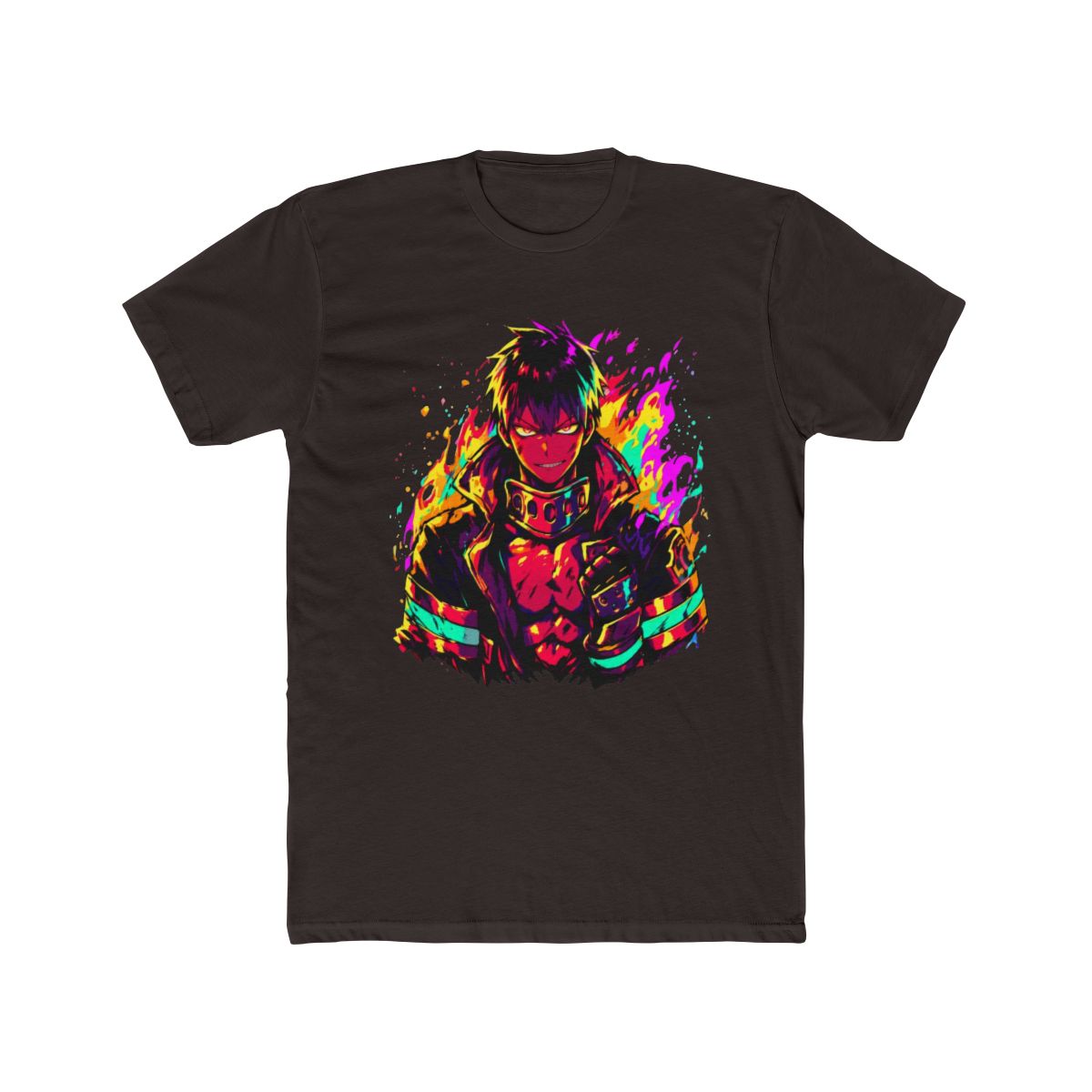 Shinra Kusakabe Fire Force Fan Art T Shirt - alternate angle 3, merchandise