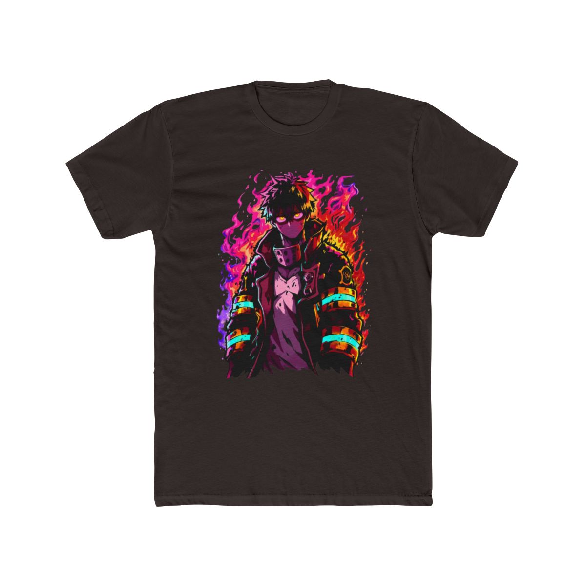 Shinra Kusakabe Fire Force Fan Art T Shirt - alternate angle 3, merchandise