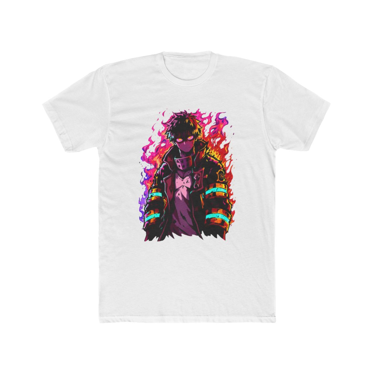 Shinra Kusakabe Fire Force Fan Art T Shirt - Official t-shirts merchandise