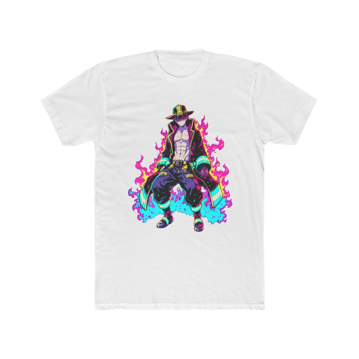 Flaming Captain Shinra Kusakabe Fire Force T Shirt - Official t-shirts merchandise