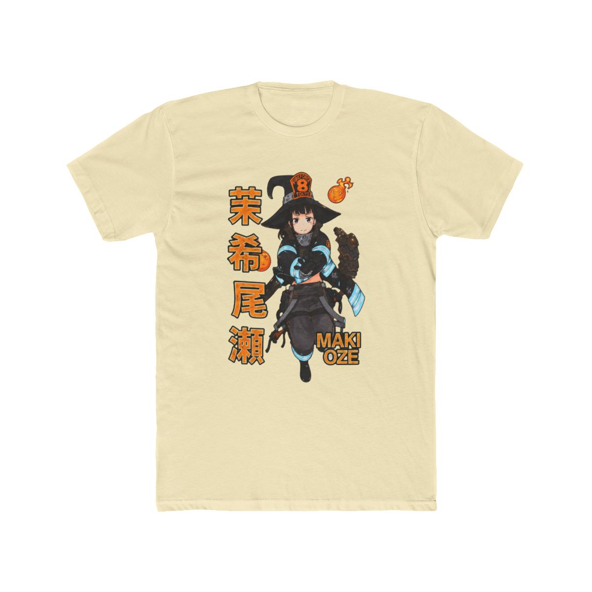 Fire Force Maki Oze Name Girls T Shirt
