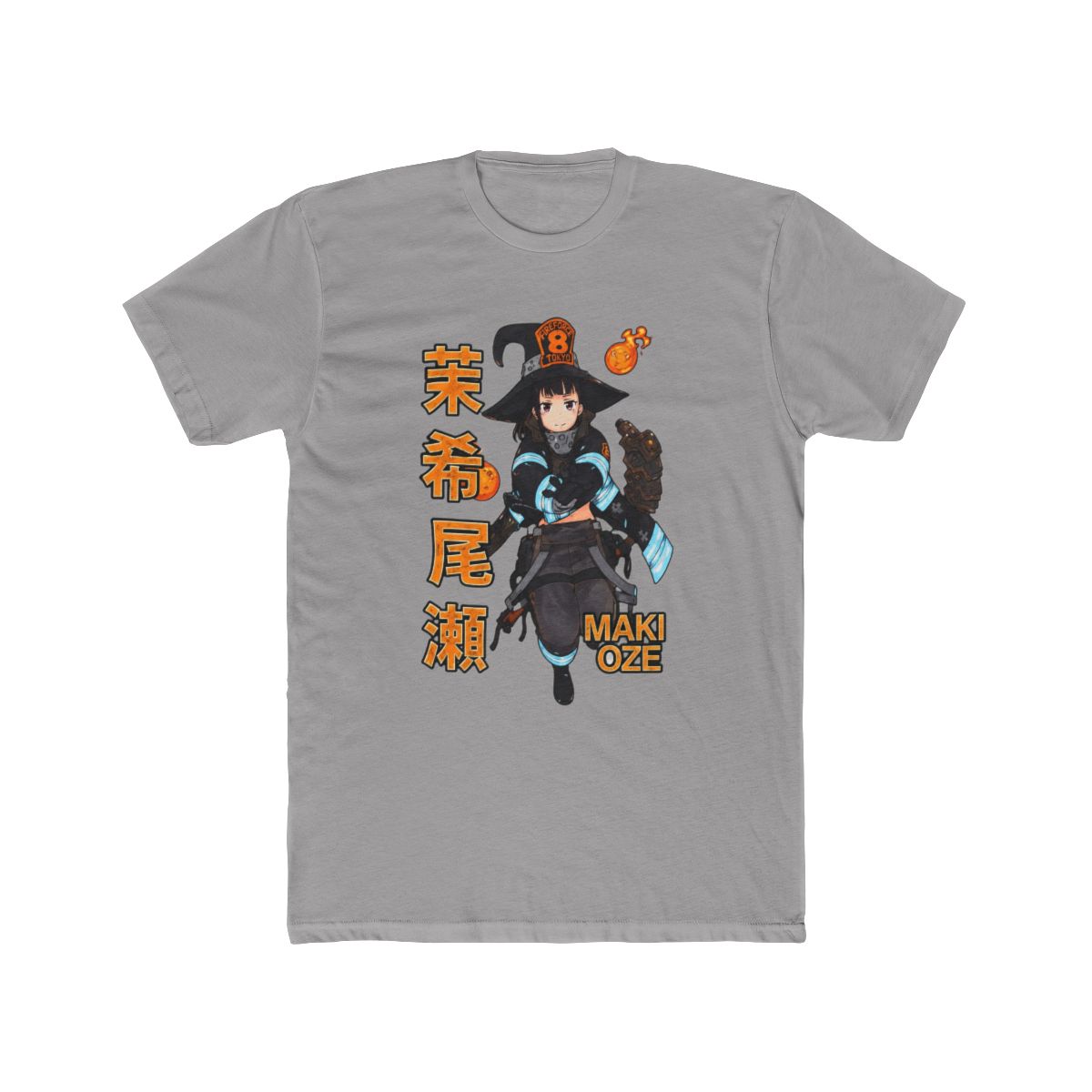 Fire Force Maki Oze Name Girls T Shirt - Official t-shirts merchandise