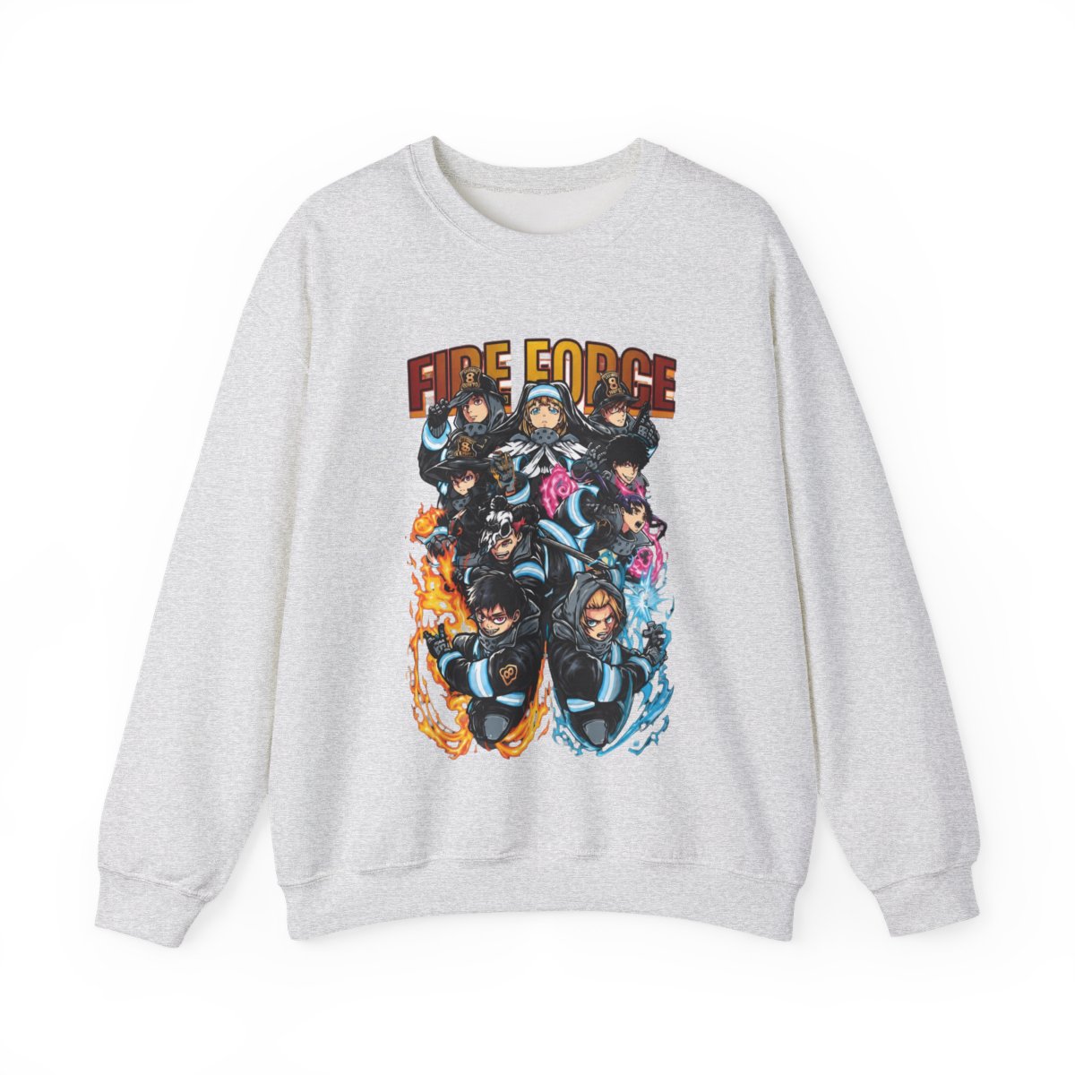 Fire Force Hoodies, Anime Hoodies, Vintage Hoodies - Artsholic - Fan Art Merch - alternate angle 3, merchandise