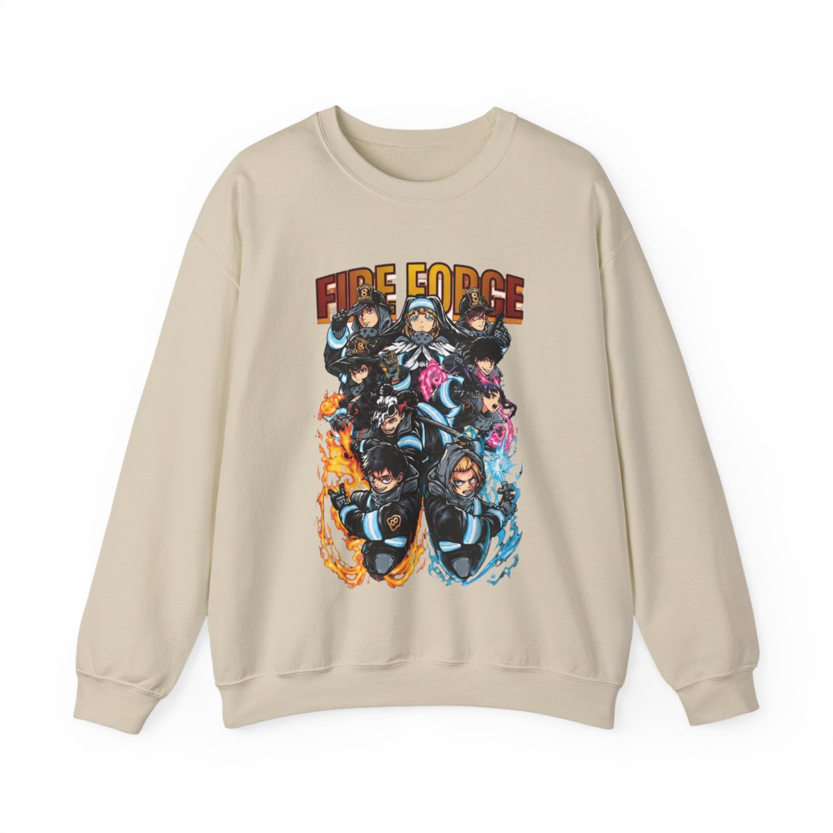 Fire Force Hoodies, Anime Hoodies, Vintage Hoodies - Artsholic - Fan Art Merch - alternate angle 5, merchandise