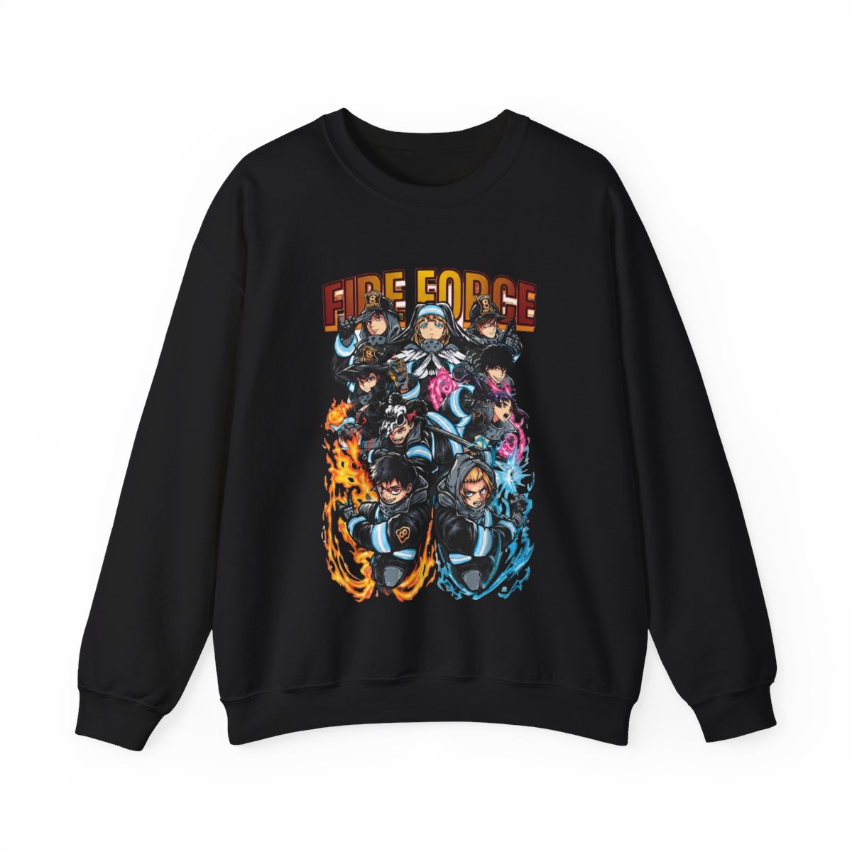 Fire Force Hoodies, Anime Hoodies, Vintage Hoodies - Artsholic - Fan Art Merch
