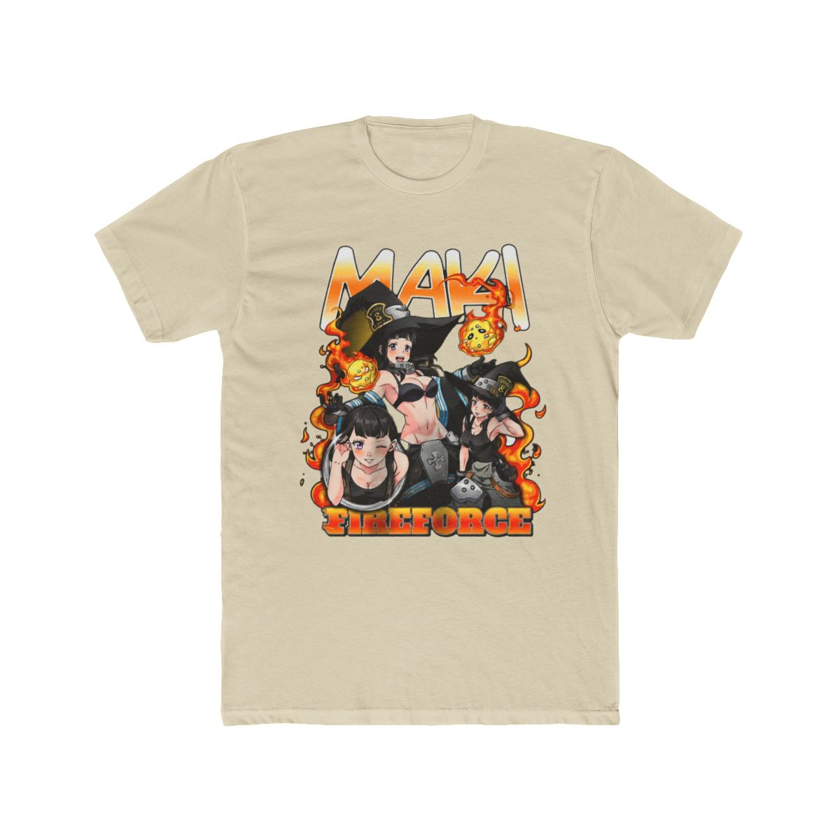 Maki Oze Shirt, Fire Force Shirt, Anime Shirt, Vintage T Shirt - Artsholic - Fan Art Merch