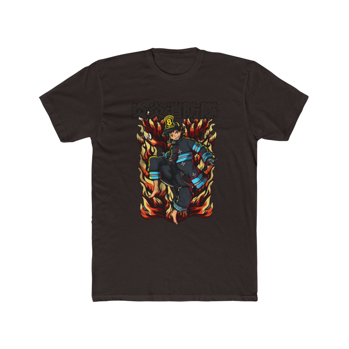 Shinra Kusakabe Shirt, Fire Force Shirt, Anime Shirt, Vintage T Shirt - Artsholic - Fan Art Merch - alternate angle 2, merchandise