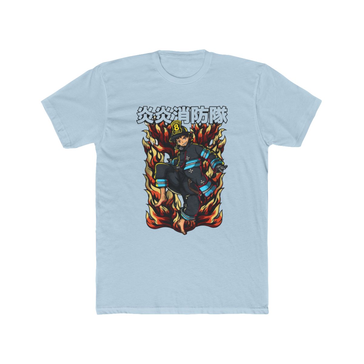 Shinra Kusakabe Shirt, Fire Force Shirt, Anime Shirt, Vintage T Shirt - Artsholic - Fan Art Merch
