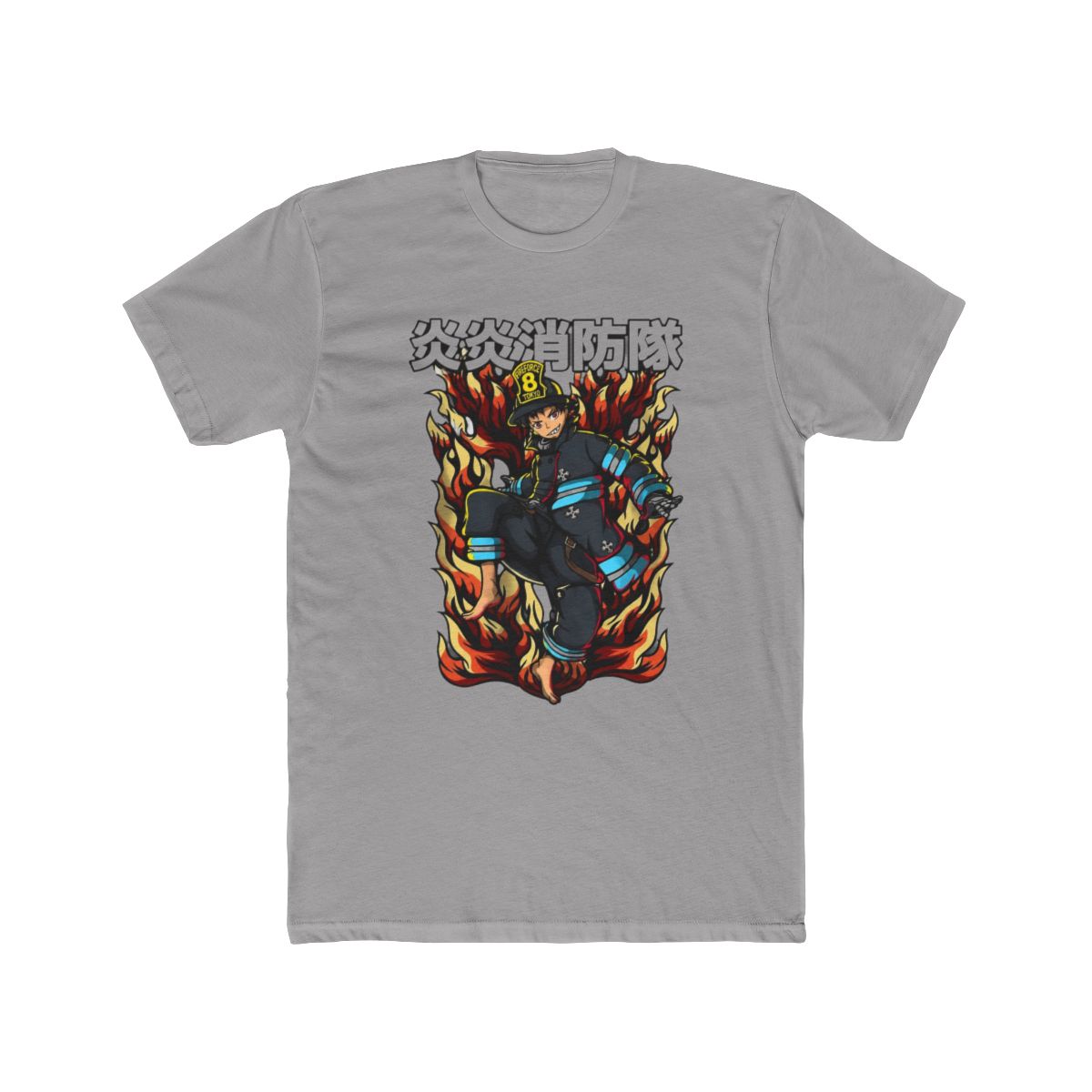 Shinra Kusakabe Shirt, Fire Force Shirt, Anime Shirt, Vintage T Shirt - Artsholic - Fan Art Merch - Official t-shirts merchandise