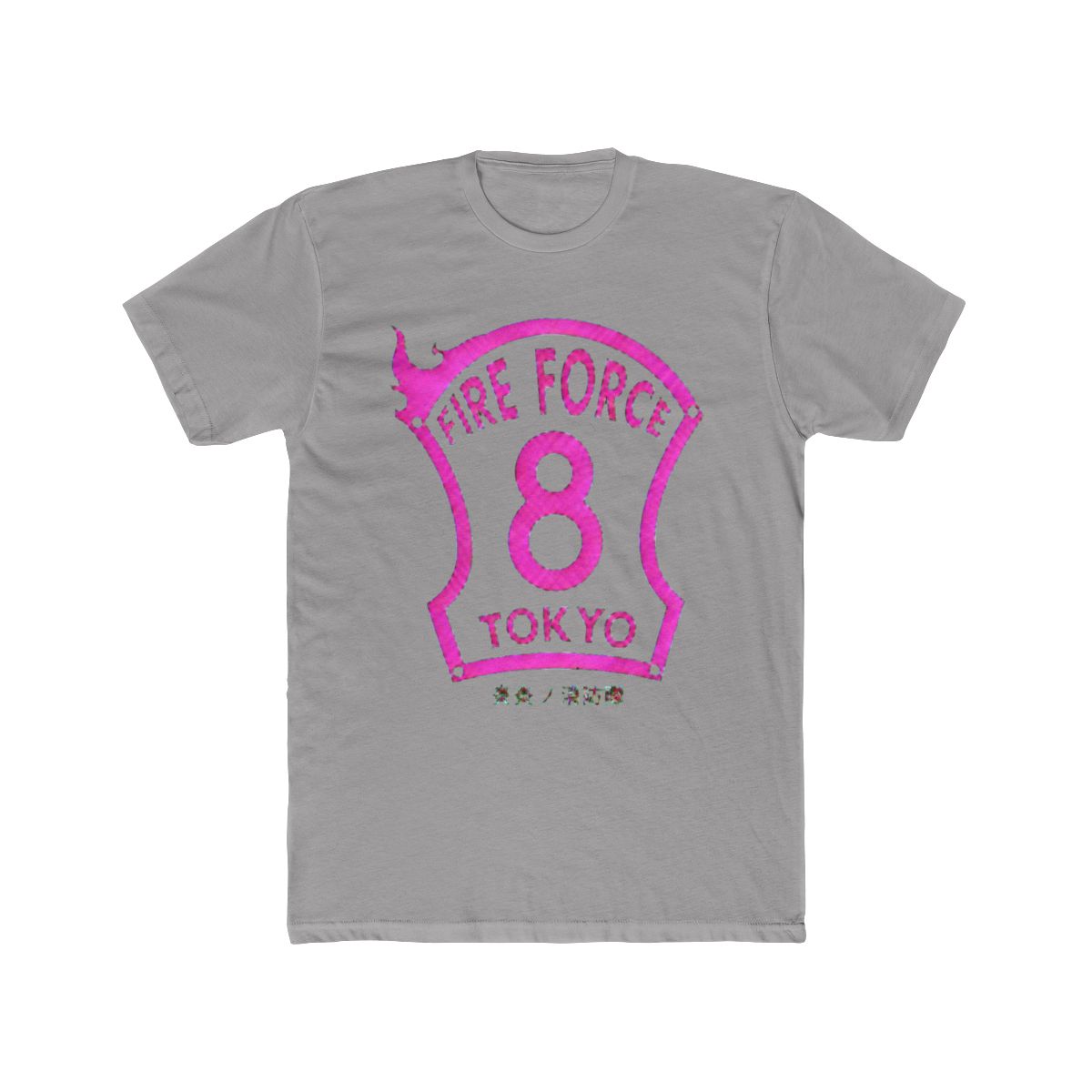 Fire Force T Shirt - Tokyo Company 8 Emblem Design Classic T Shirt | Fire Force Store - Official Fire Force Merchandise Shop - Official t-shirts merchandise