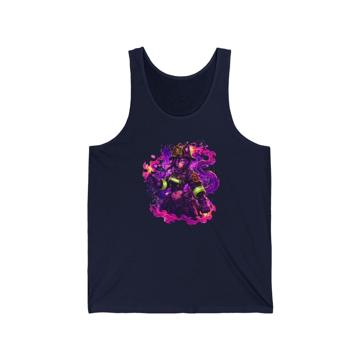 tamaki kotatsu - fire force Tank Top - alternate angle 4, merchandise