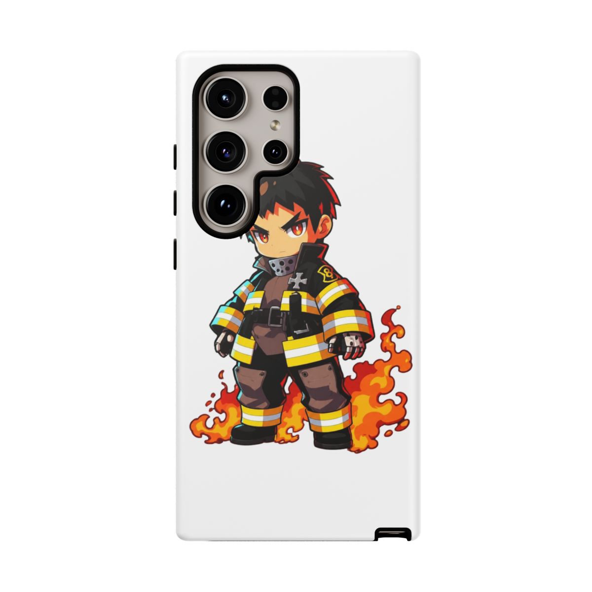 shinra kasukabe - fire force Phone Case - alternate angle 1, merchandise