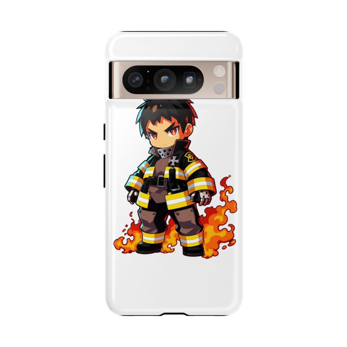 shinra kasukabe - fire force Phone Case - alternate angle 2, merchandise