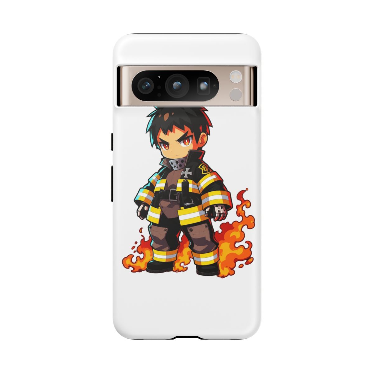 shinra kasukabe - fire force Phone Case - alternate angle 3, merchandise
