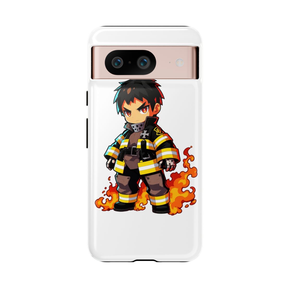 shinra kasukabe - fire force Phone Case - alternate angle 4, merchandise