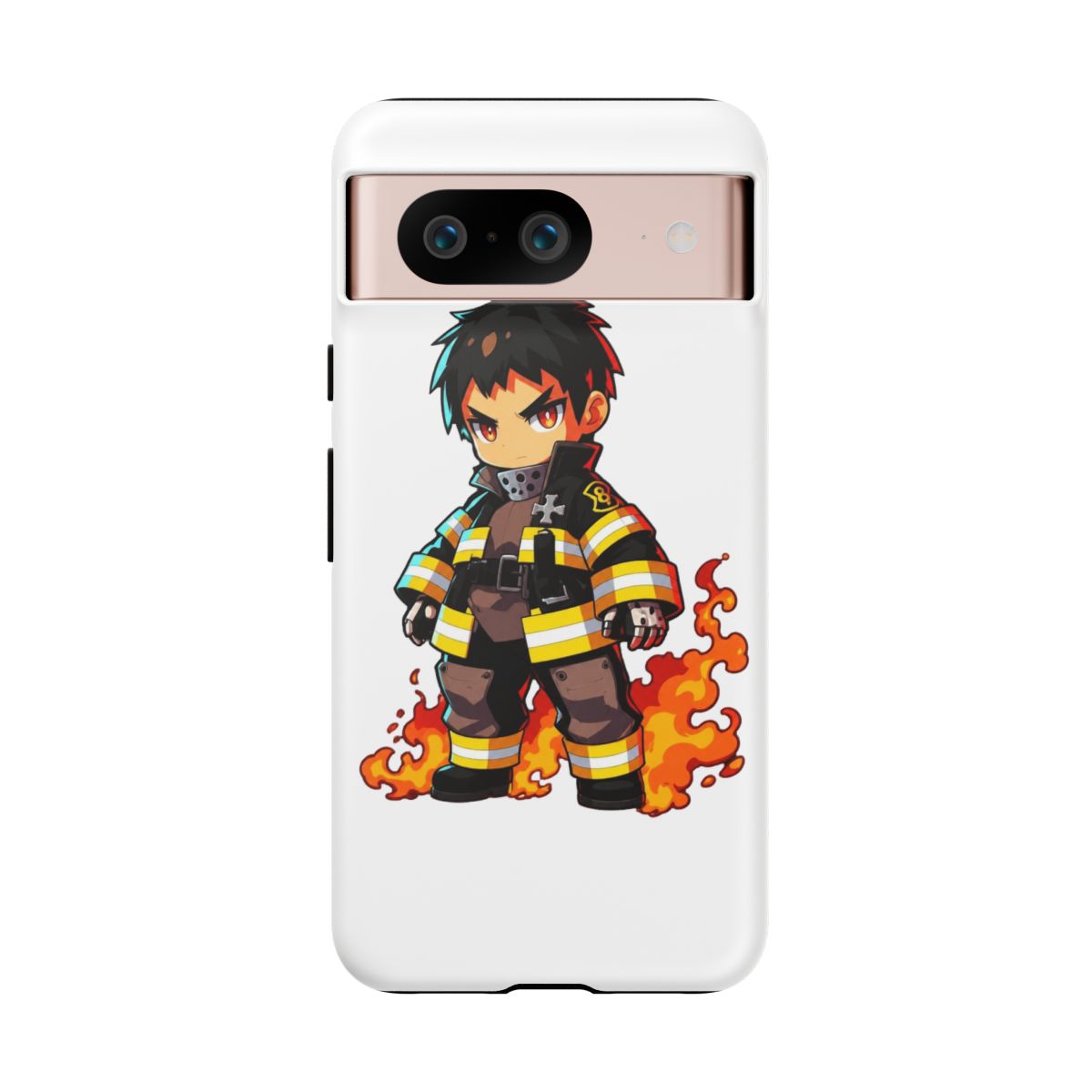 shinra kasukabe - fire force Phone Case - alternate angle 5, merchandise