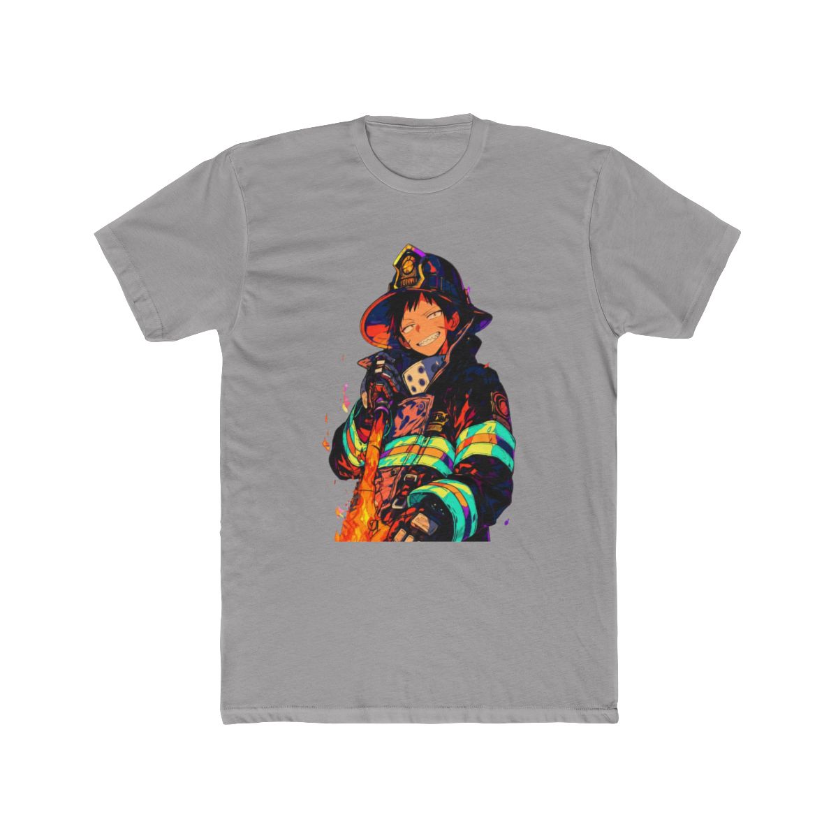 Shinra Kusakabe Fire Force T Shirt - alternate angle 2, merchandise