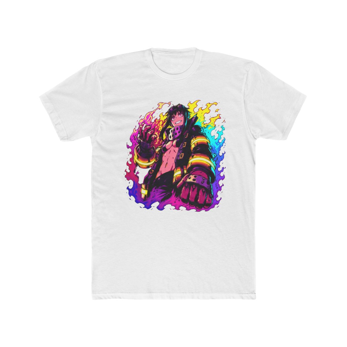 Enhance Fire Force Fan Art Shinra T Shirt - Official t-shirts merchandise