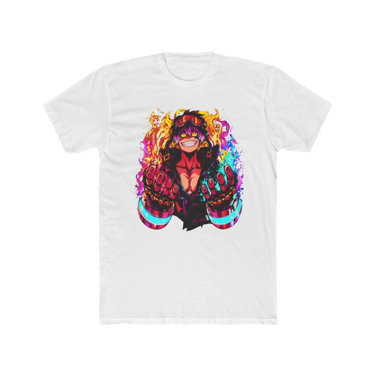 Flaming Shinra Kusakabe Fire Force Art T Shirt - Official t-shirts merchandise