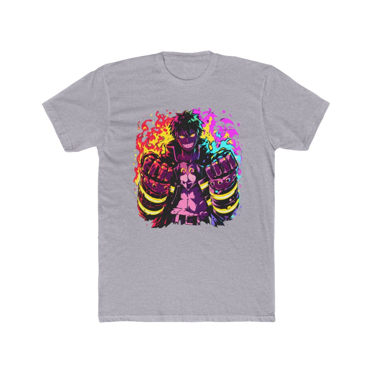 Arsonist Captain Akitaru Obi Fire Force T Shirt - alternate angle 5, merchandise