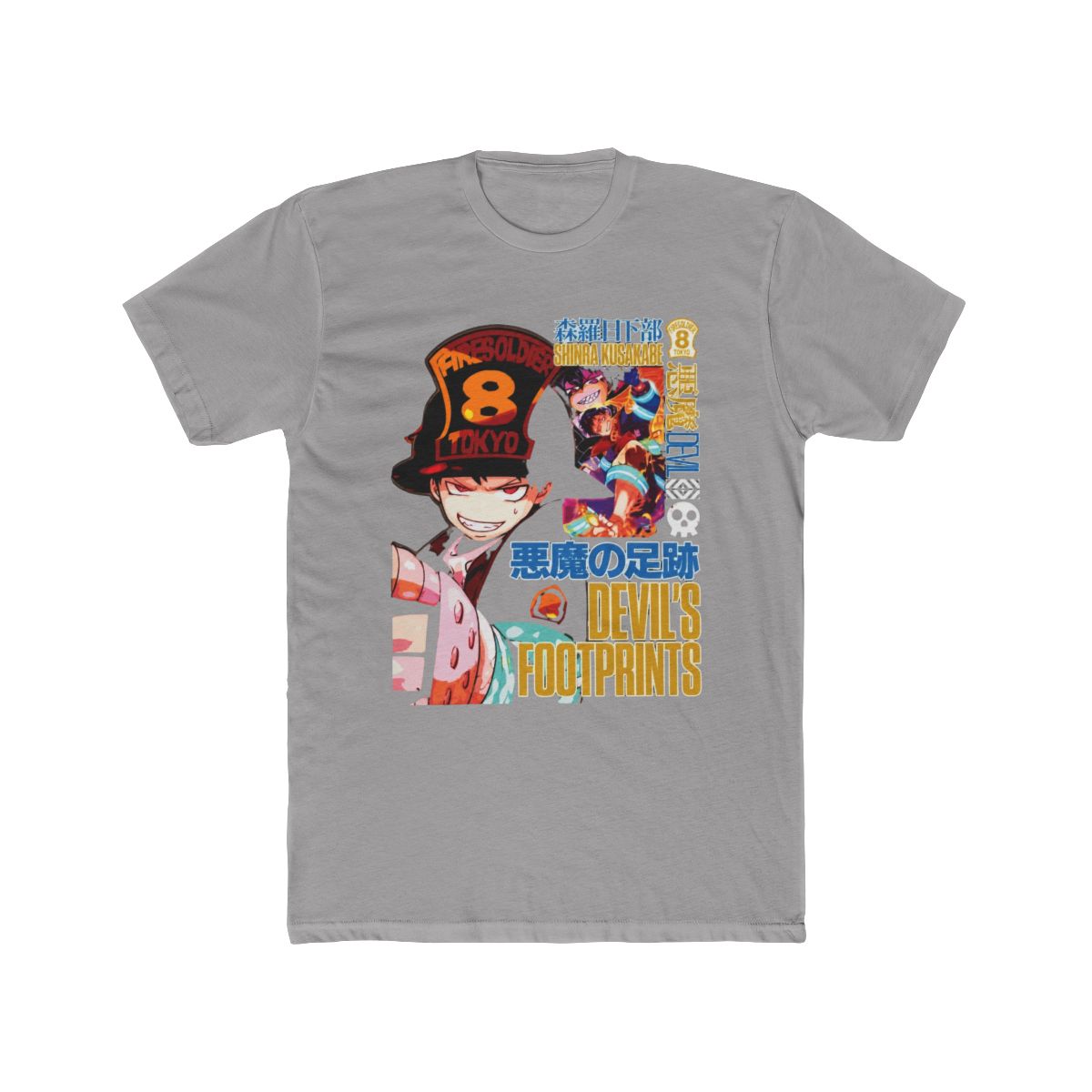 Shinra Kusakabe Fire Force Streetwear T Shirt | Anime Ape - Official t-shirts merchandise