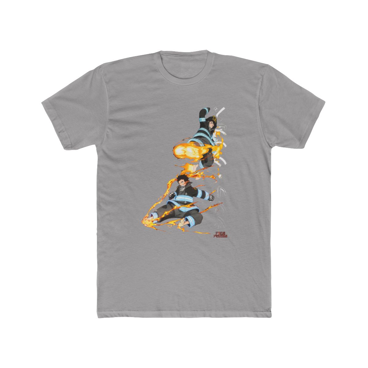 FIRE FORCE - Shinra - Oversize T Shirt Men (M) : ShopForGeek.com: T Shirt Cotton Division Fire Force - Official t-shirts merchandise