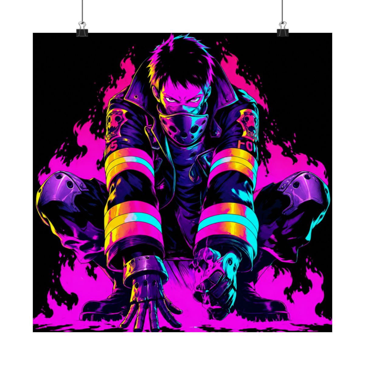 fire force anime Posters and Art - alternate angle 4, merchandise