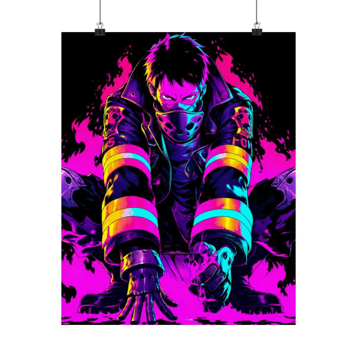 Posters & Wall Art - Fire Force accessories collection