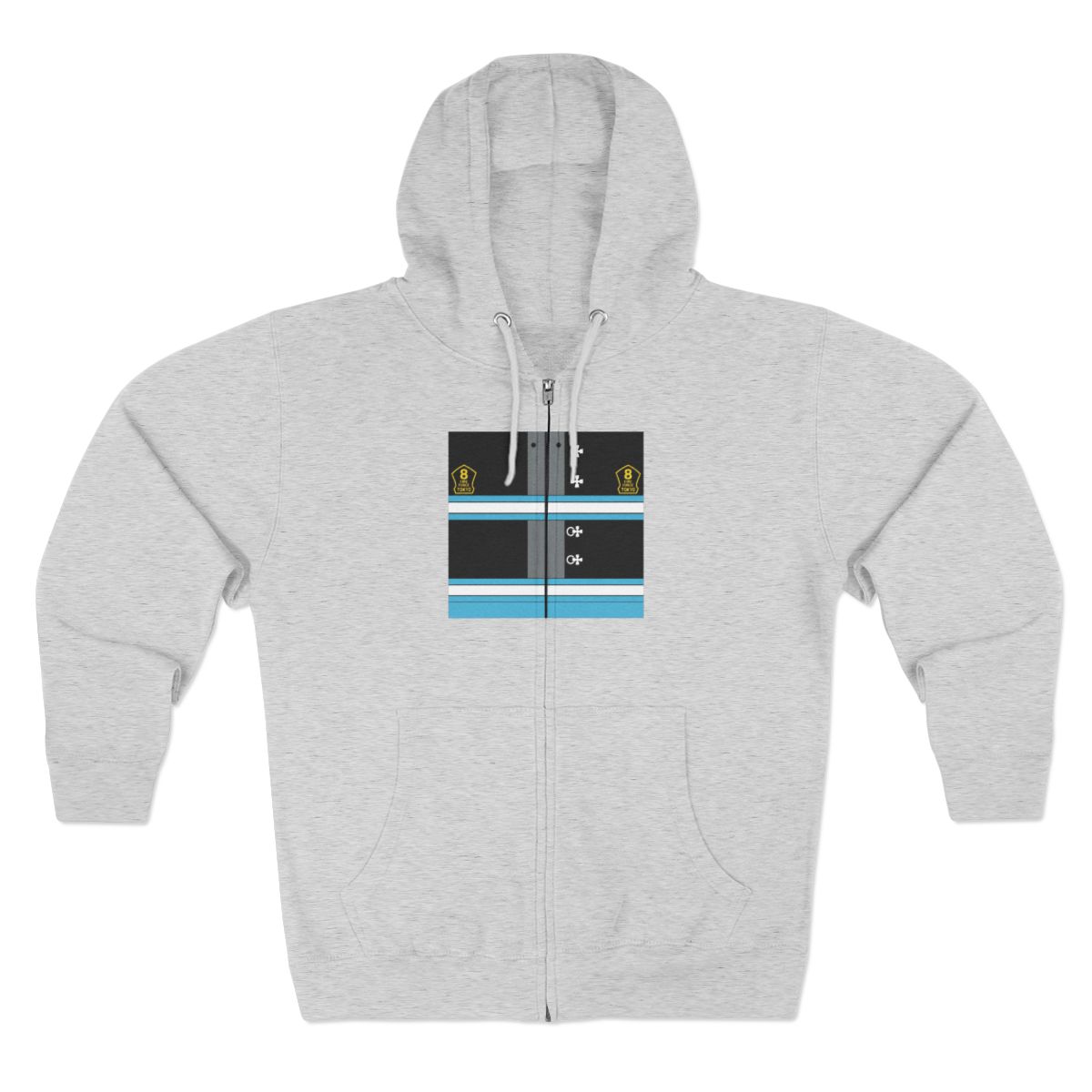 Company 8 Fire Force Zip Hoodie Jacket - Official hoodies merchandise