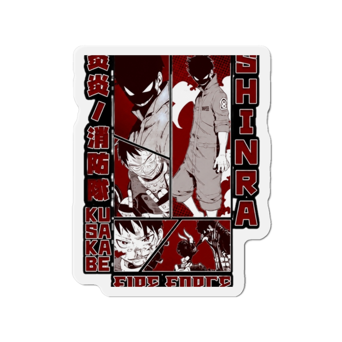 shinra fire force Magnet - Official Creator merchandise