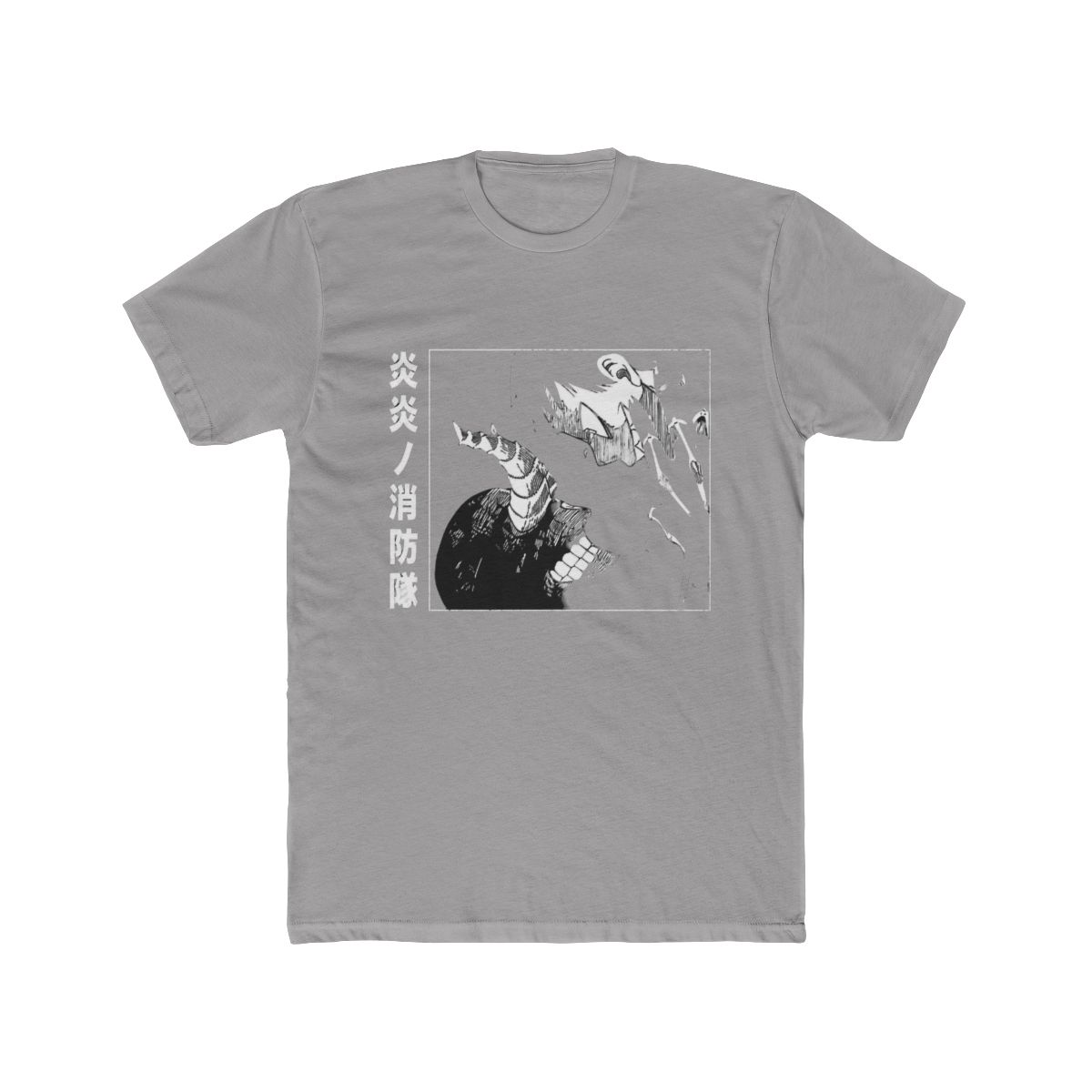 Anime Fire Force Washed Vintage T Shirt Merch Casual Short Sleeved T Shirt TShirt - Walmart.com - Official t-shirts merchandise